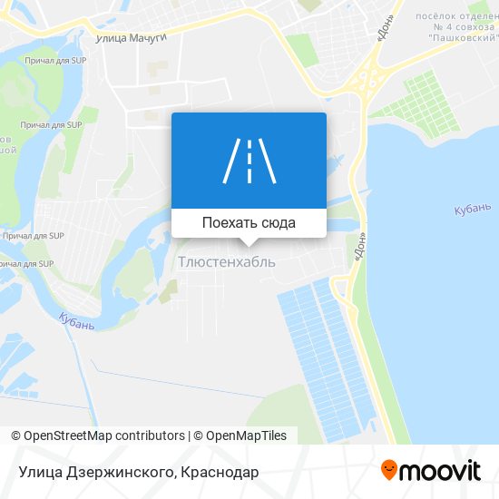 Карта Улица Дзержинского
