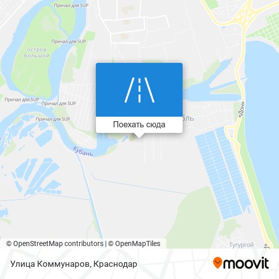 Карта Улица Коммунаров