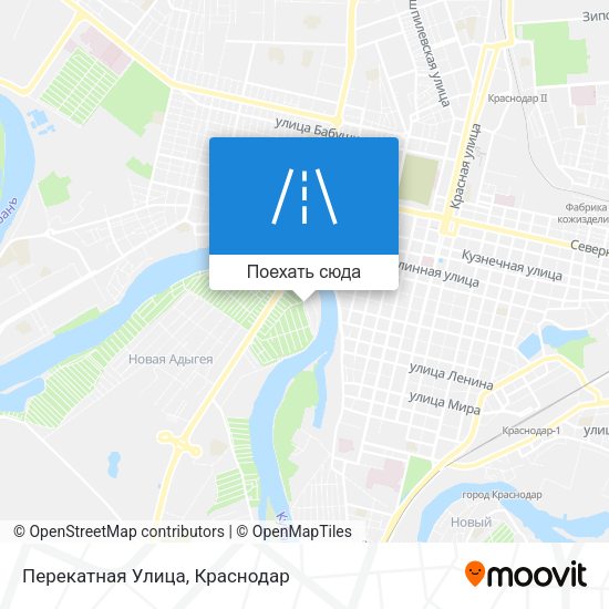 Карта Перекатная Улица