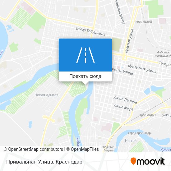 Карта Привальная Улица