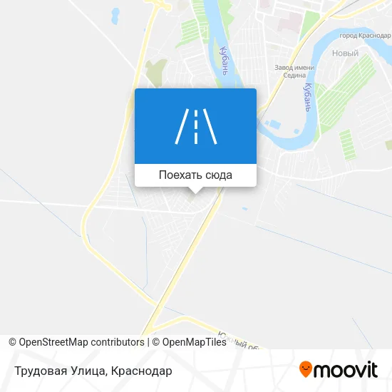 Карта Трудовая Улица