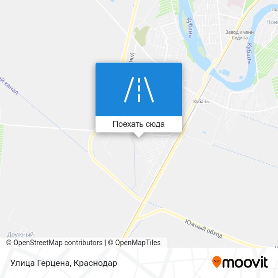 Карта Улица Герцена