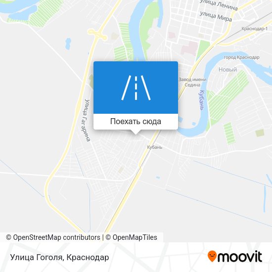 Карта Улица Гоголя