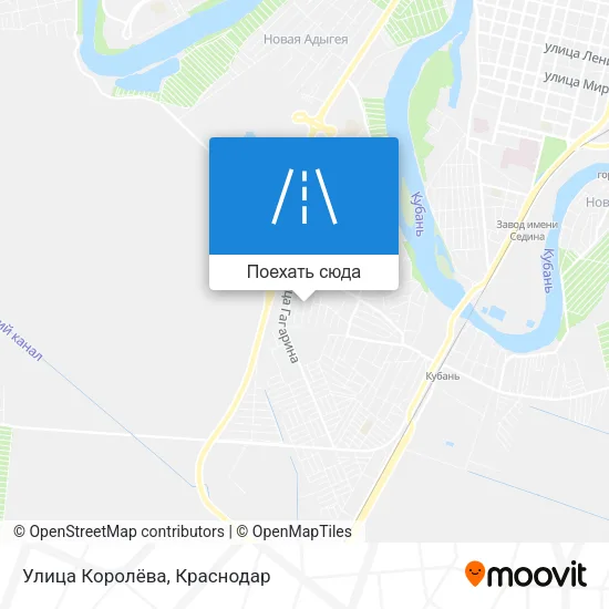 Карта Улица Королёва