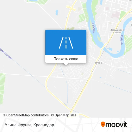 Карта Улица Фрунзе