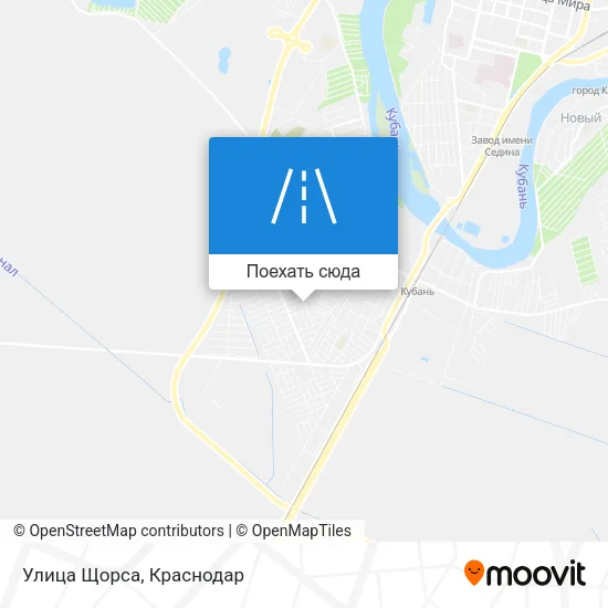 Карта Улица Щорса