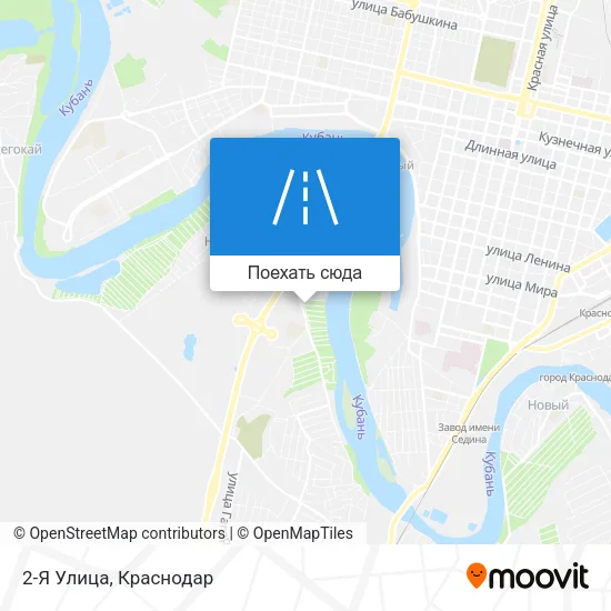 Карта 2-Я Улица