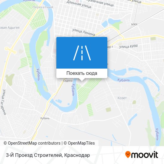 Карта 3-Й Проезд Строителей