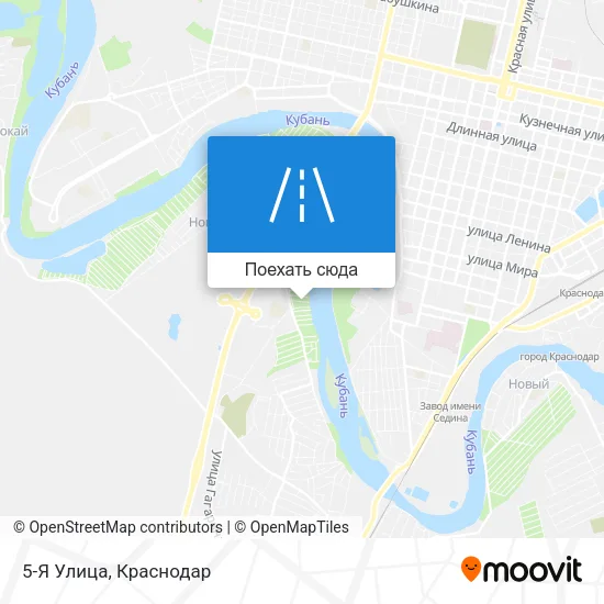 Карта 5-Я Улица