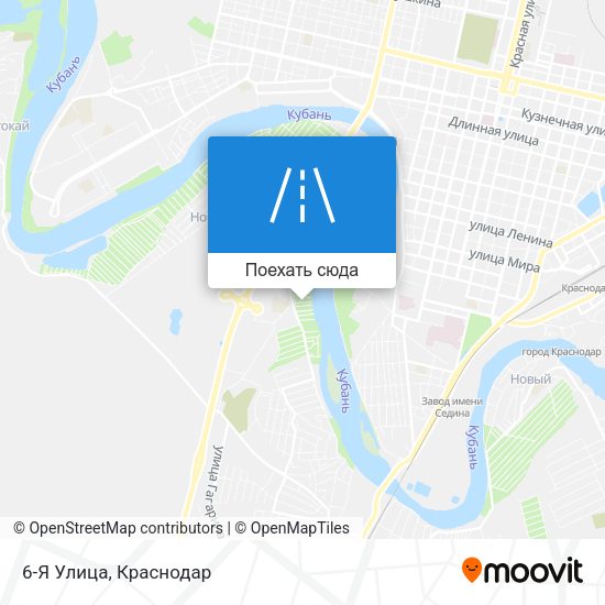 Карта 6-Я Улица