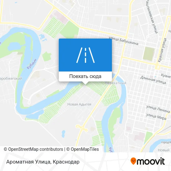 Карта Ароматная Улица