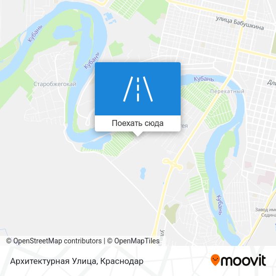 Карта Архитектурная Улица