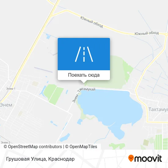 Карта Грушовая Улица