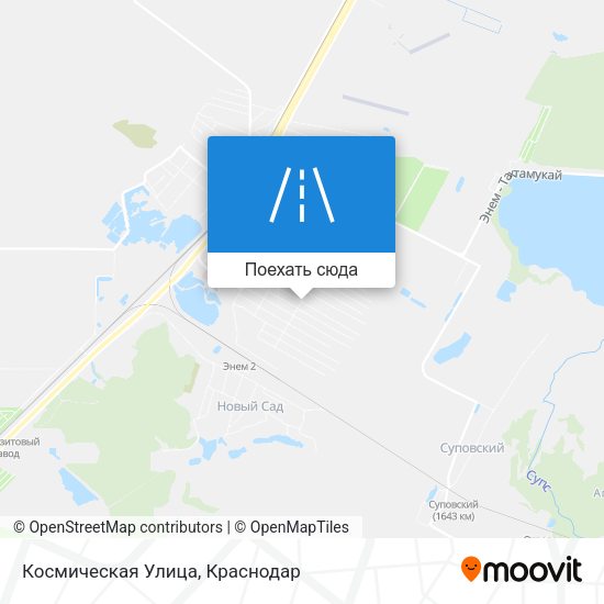 Карта Космическая Улица