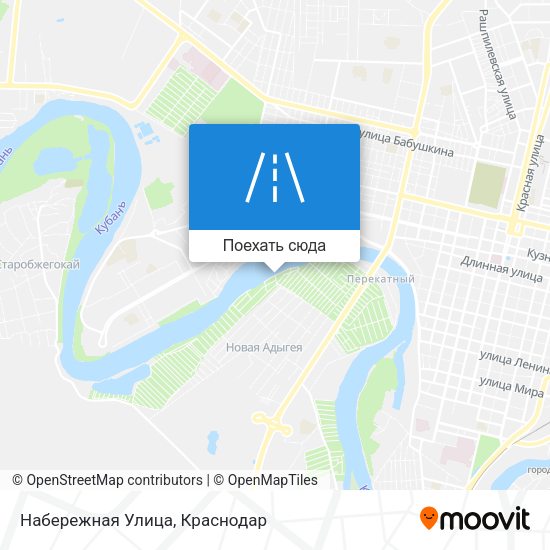 Карта Набережная Улица