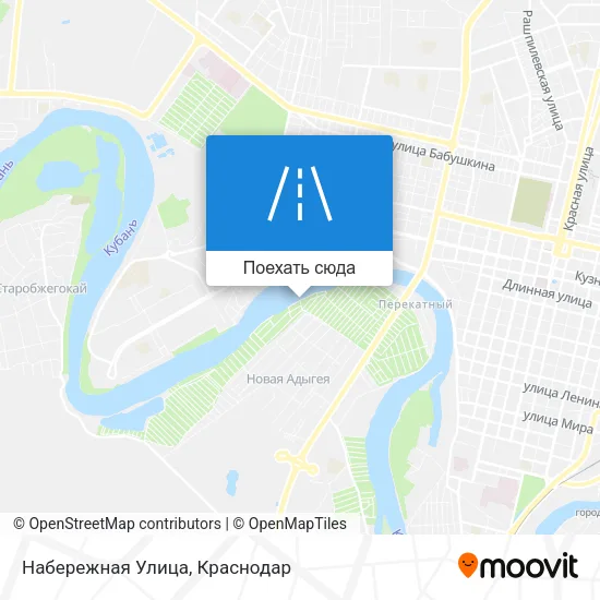 Карта Набережная Улица