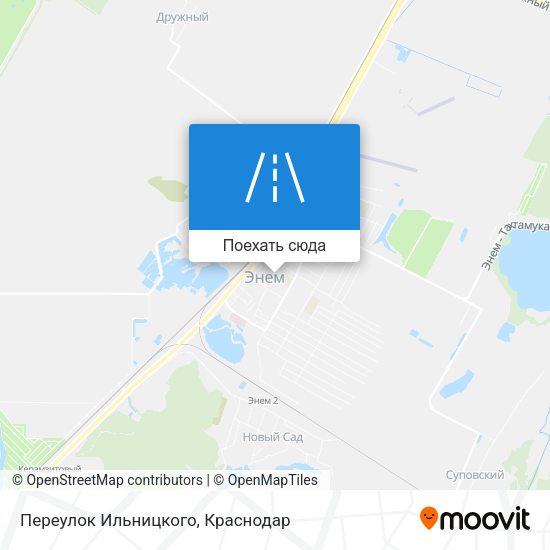 Карта Переулок Ильницкого