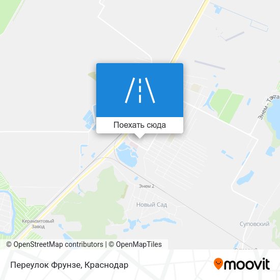 Карта Переулок Фрунзе