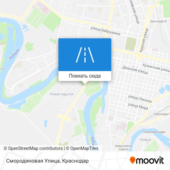 Карта Смородиновая Улица
