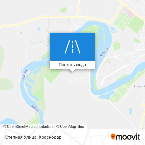 Карта Степная Улица