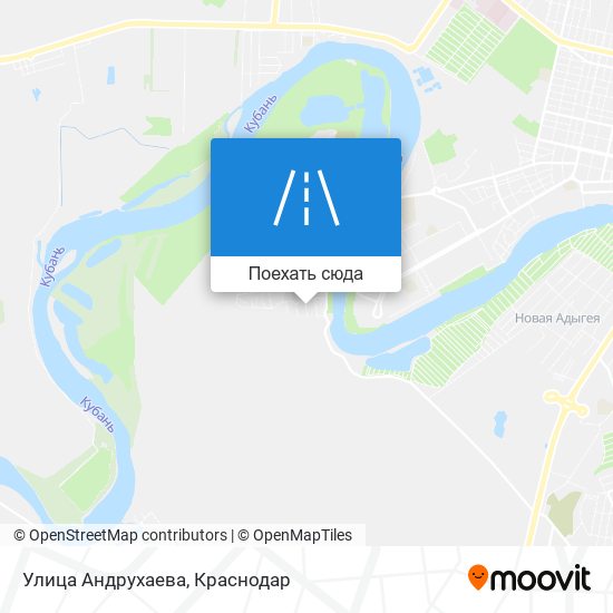 Карта Улица Андрухаева