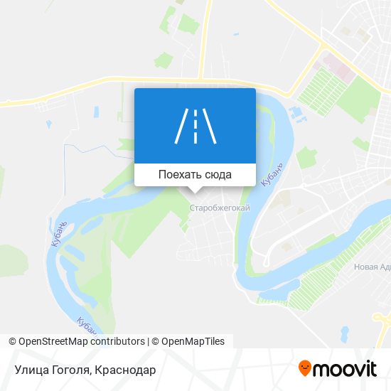 Карта Улица Гоголя