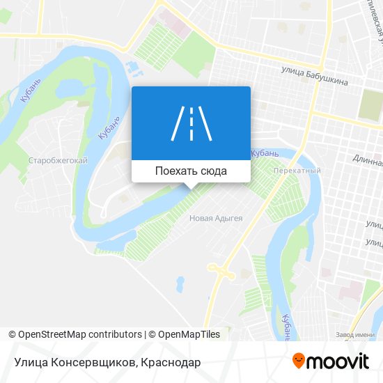 Карта Улица Консервщиков