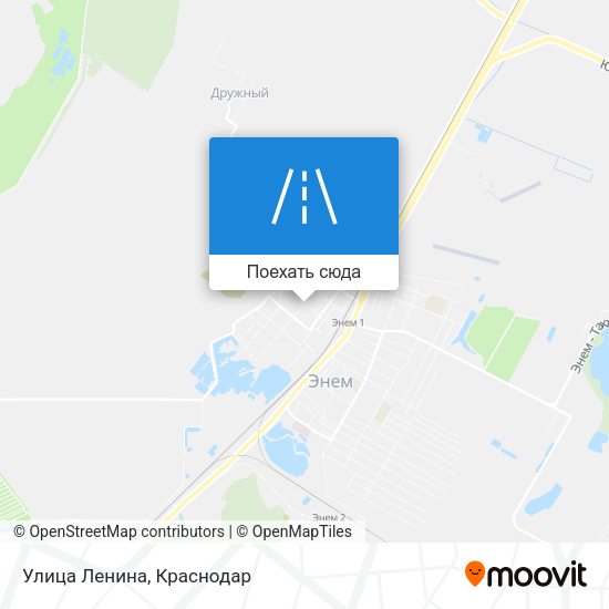 Карта Улица Ленина