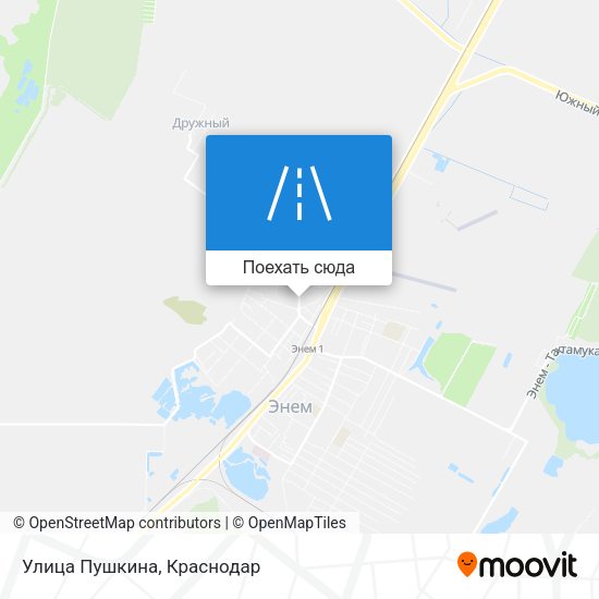 Карта Улица Пушкина
