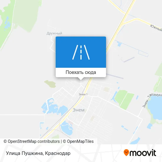 Карта Улица Пушкина