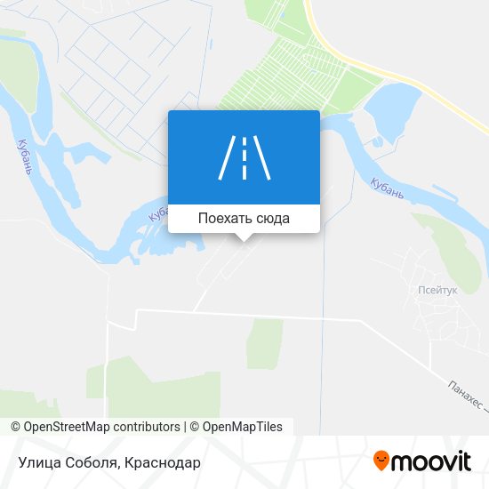 Карта Улица Соболя