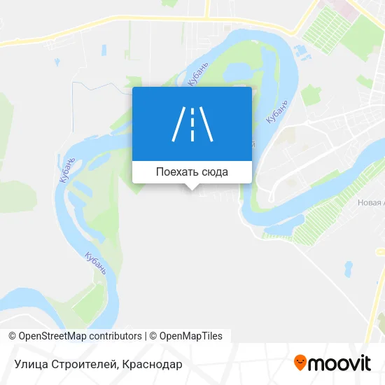 Карта Улица Строителей