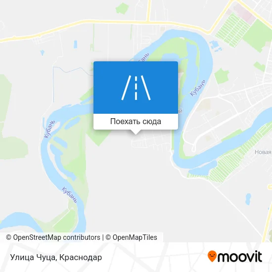 Карта Улица Чуца