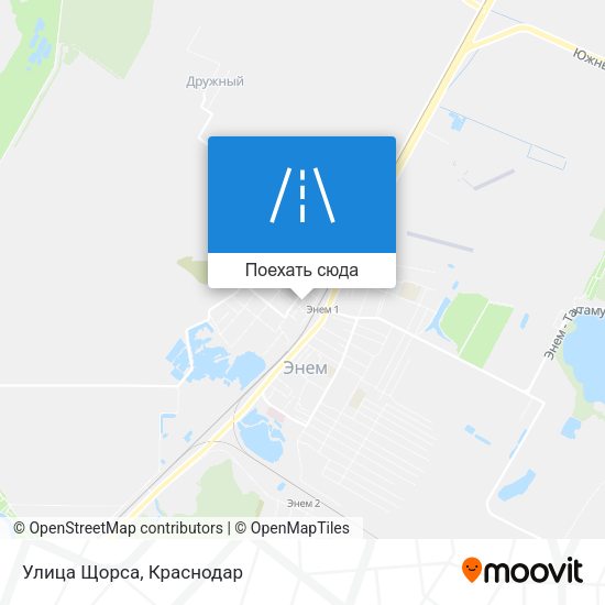 Карта Улица Щорса