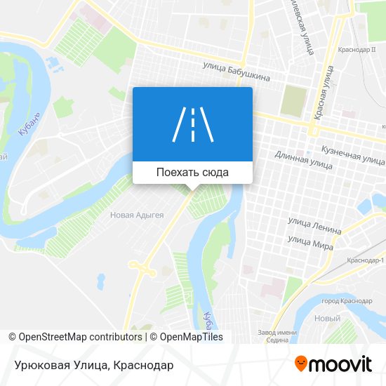 Карта Урюковая Улица