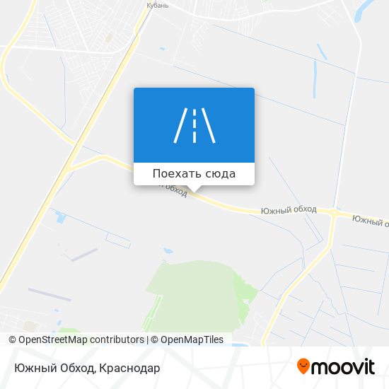 Карта Южный Обход