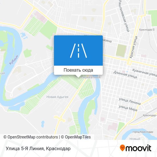Карта Улица 5-Я Линия
