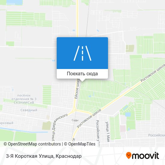 Карта 3-Я Короткая Улица