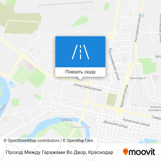 Карта Проход Между Гаражами Во Двор