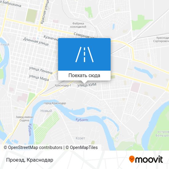Карта Проезд