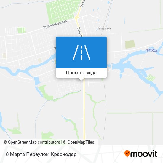 Карта 8 Марта Переулок