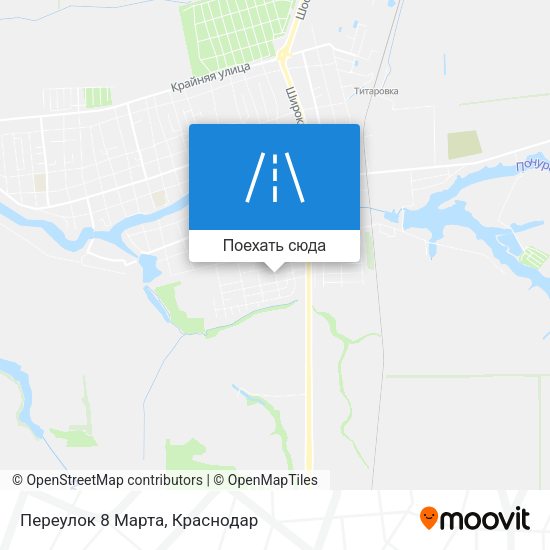 Карта Переулок 8 Марта