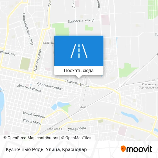Карта Кузнечные Ряды Улица