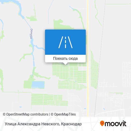 Карта Улица Александра Невского