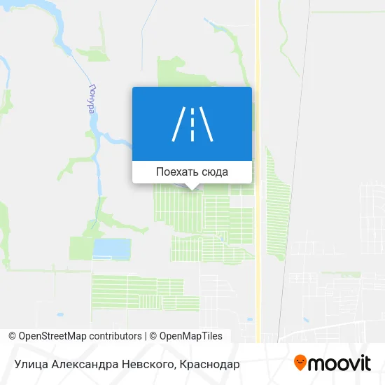 Карта Улица Александра Невского