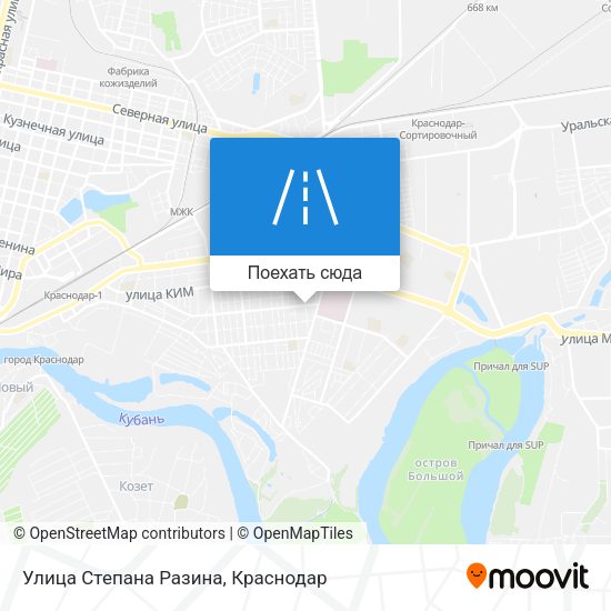 Карта Улица Степана Разина