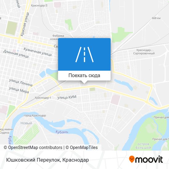 Карта Юшковский Переулок
