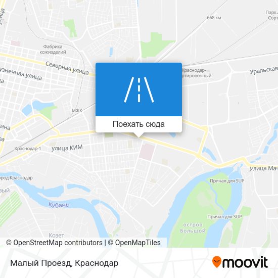 Карта Малый Проезд