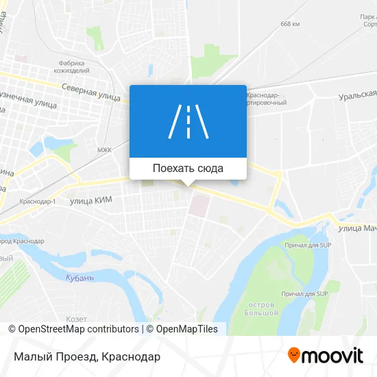 Карта Малый Проезд