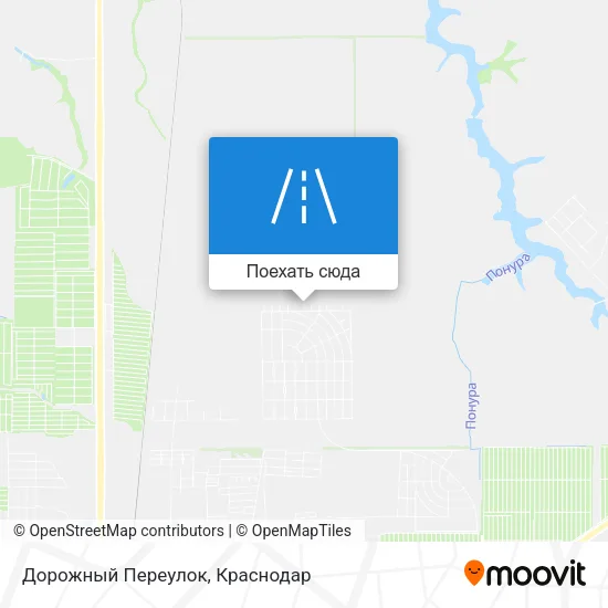 Карта Дорожный Переулок